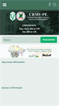 Mobile Screenshot of crmvpe.org.br